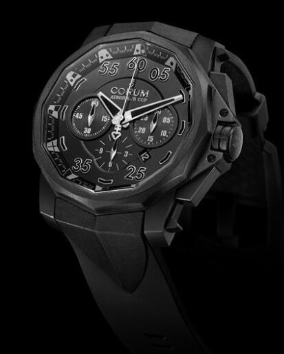 Corum Admiral's Cup Black Hull 48 Replica Watch 753.934.95/0371 AN92 Black PVD Titanium